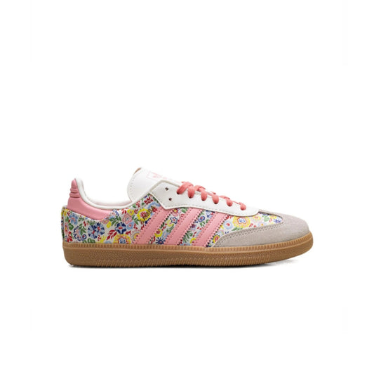 adidas Samba OG Sneaker "Multicolor/Beige/Pink/Gum"  Liberty London