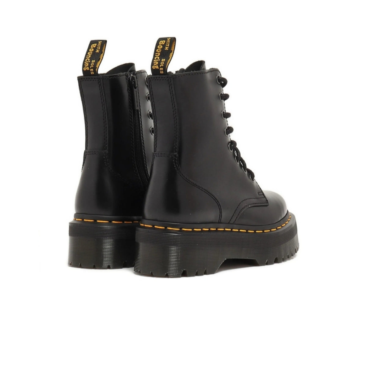 Dr.Martens Black Polished Smoot