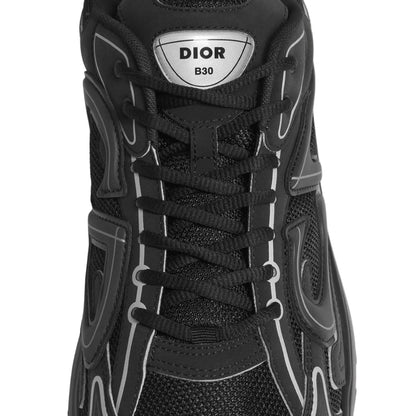 Dior B30 SNEAKER Black Mesh and Technical Fabric