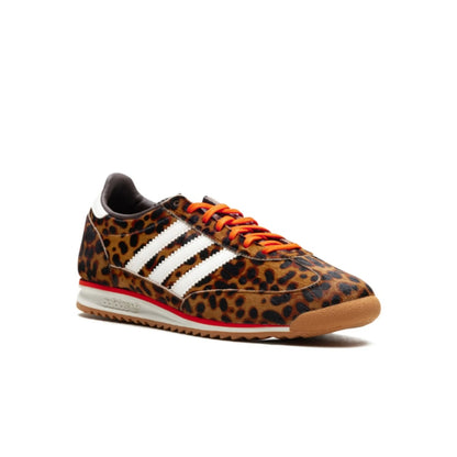 adidas Women's SL 72 OG "Leopard Print" - Brown