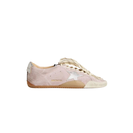 golden goose Women's White True-Star Suede Low-Top Trainers